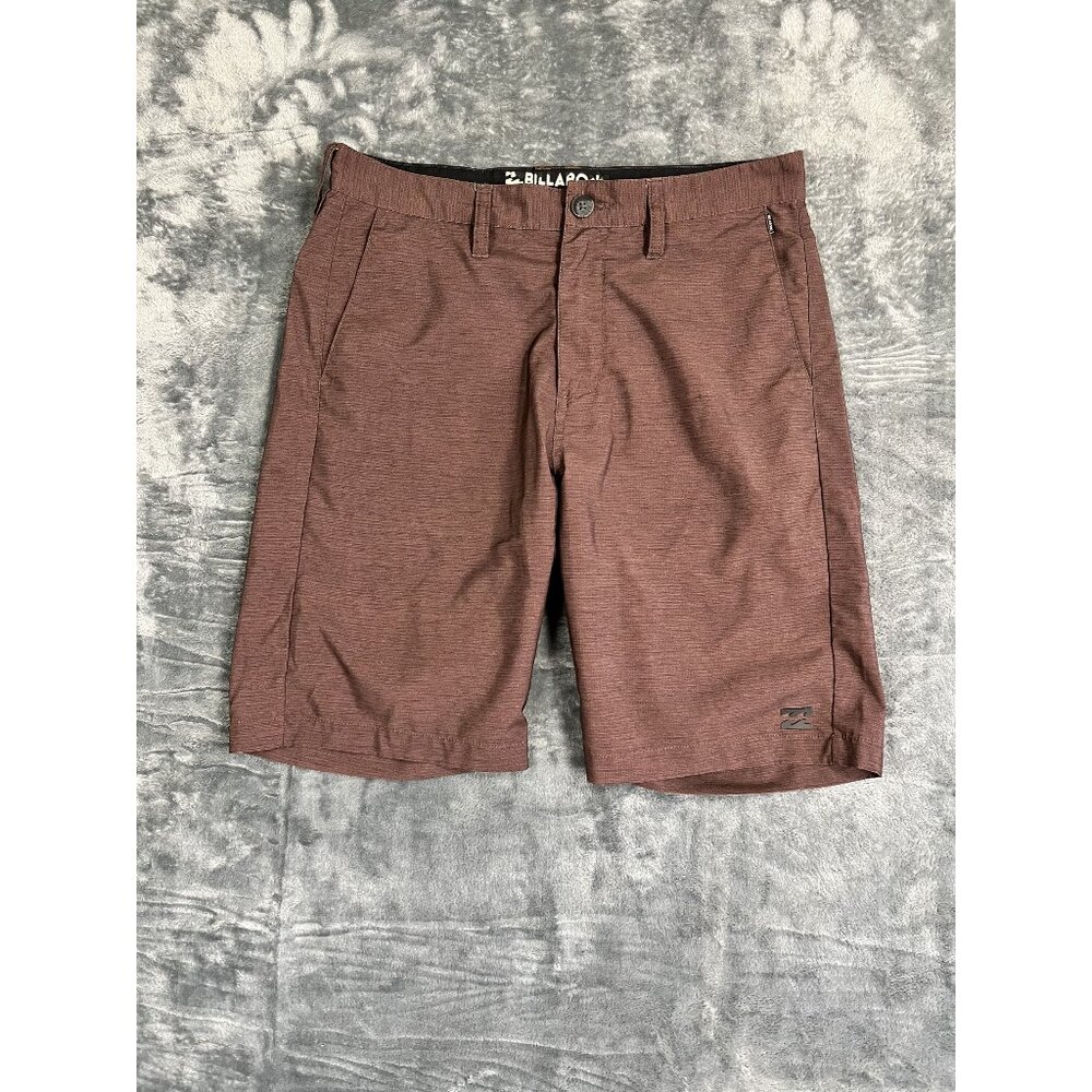 Billabong Mens Submersibles Hybrid Shorts in Brown Size 30 Lightweight